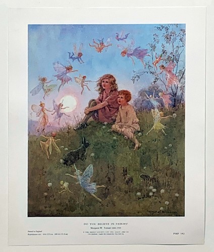 Glauben sie feen aquarell - sie, feen,