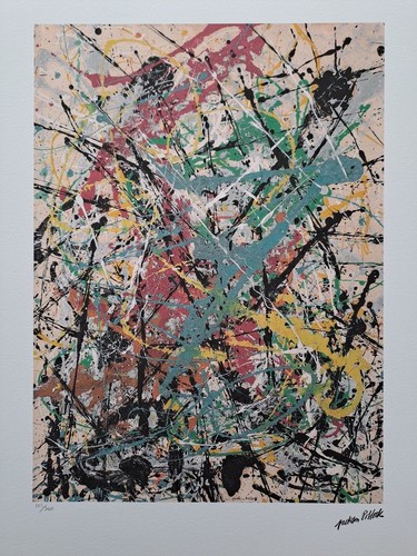 Jackson pollock signiert - pollock,