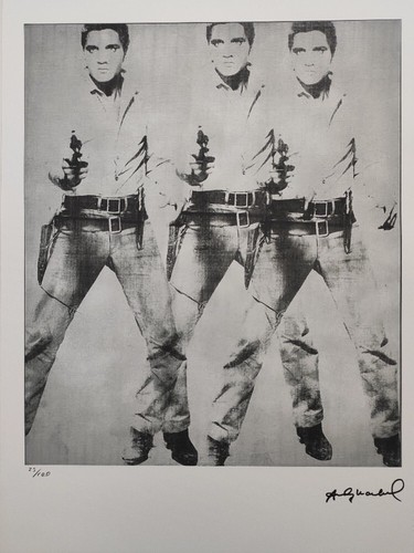 Andy warhol signiert triple - warhol,