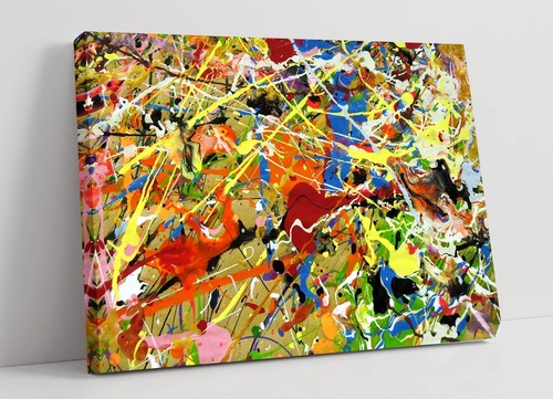 Jackson pollock gerahmte - -,