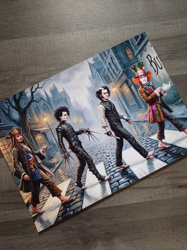 Johnny depp figuren - figuren, a4