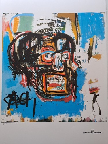 Jean michel basquiat - jean-michel, signiert