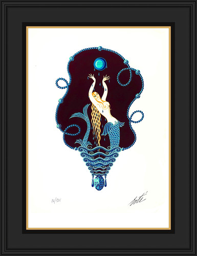 Erte saphir nummeriert - saphir,,