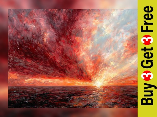 Sonnenuntergang über dem