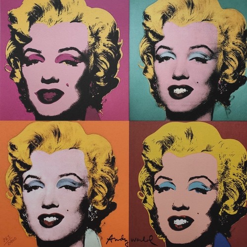 1980er andy warhol - 1980er, signierte