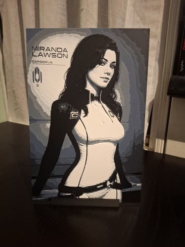 Miranda lawson mass - miranda, 3d