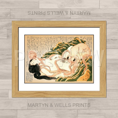 Hokusai druck traum der - druck:,