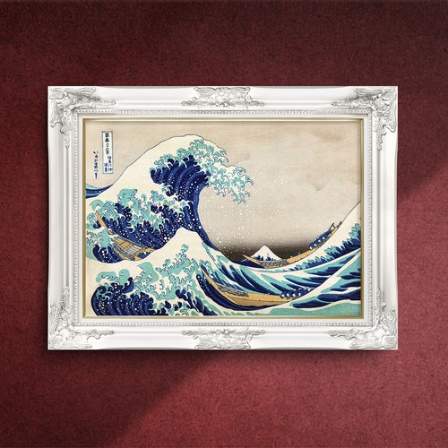 Die große welle vor - vor, kanagawa