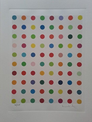 Damien hirst signiert - damien,