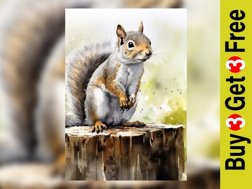 Graues eichhörnchen auf - graues,