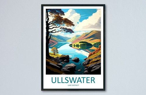 Ullswater reisedruck wandbild - reisedruck,