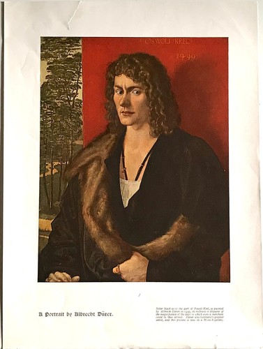 Portrait von albrecht dürer - portrait, o