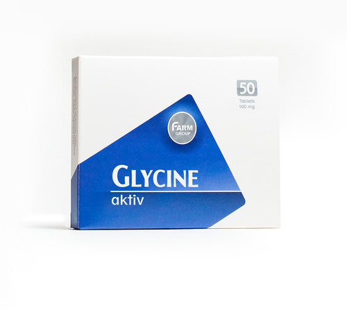 Glycin aktiv 100mg glicin - glycin,