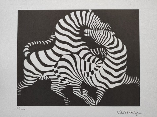 Victor vasarely signiert - vasarely,
