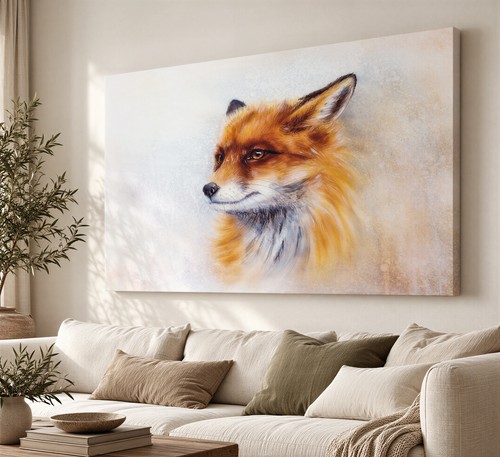 Rotfuchs leinwandbild weiches - rotfuchs,