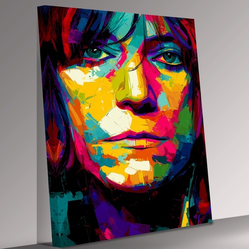 Patti smith ikone abstrakt - patti,